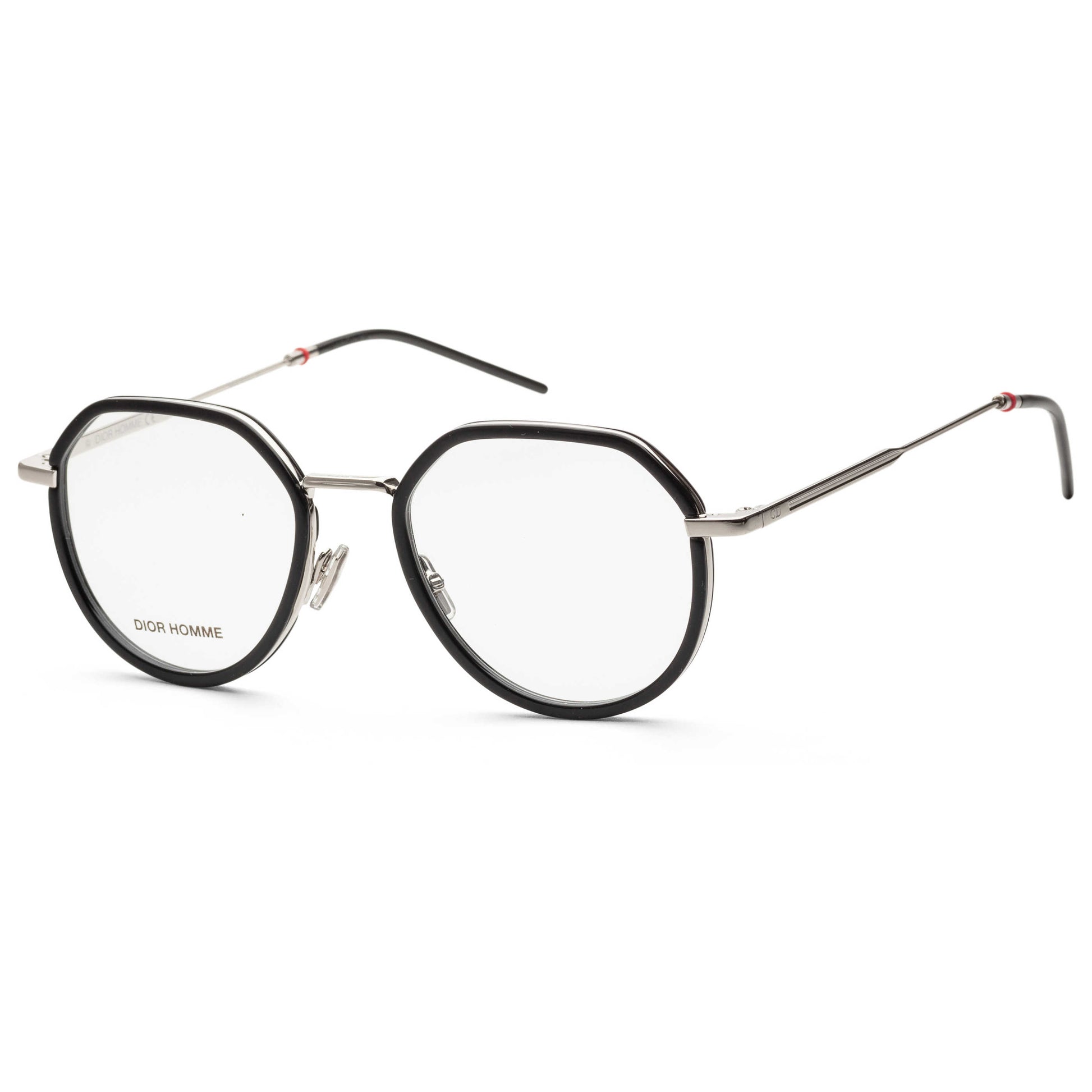 Front view of Christian Dior Homme Black Tie Men's Opticals DIOR0228-0CSA-50-19