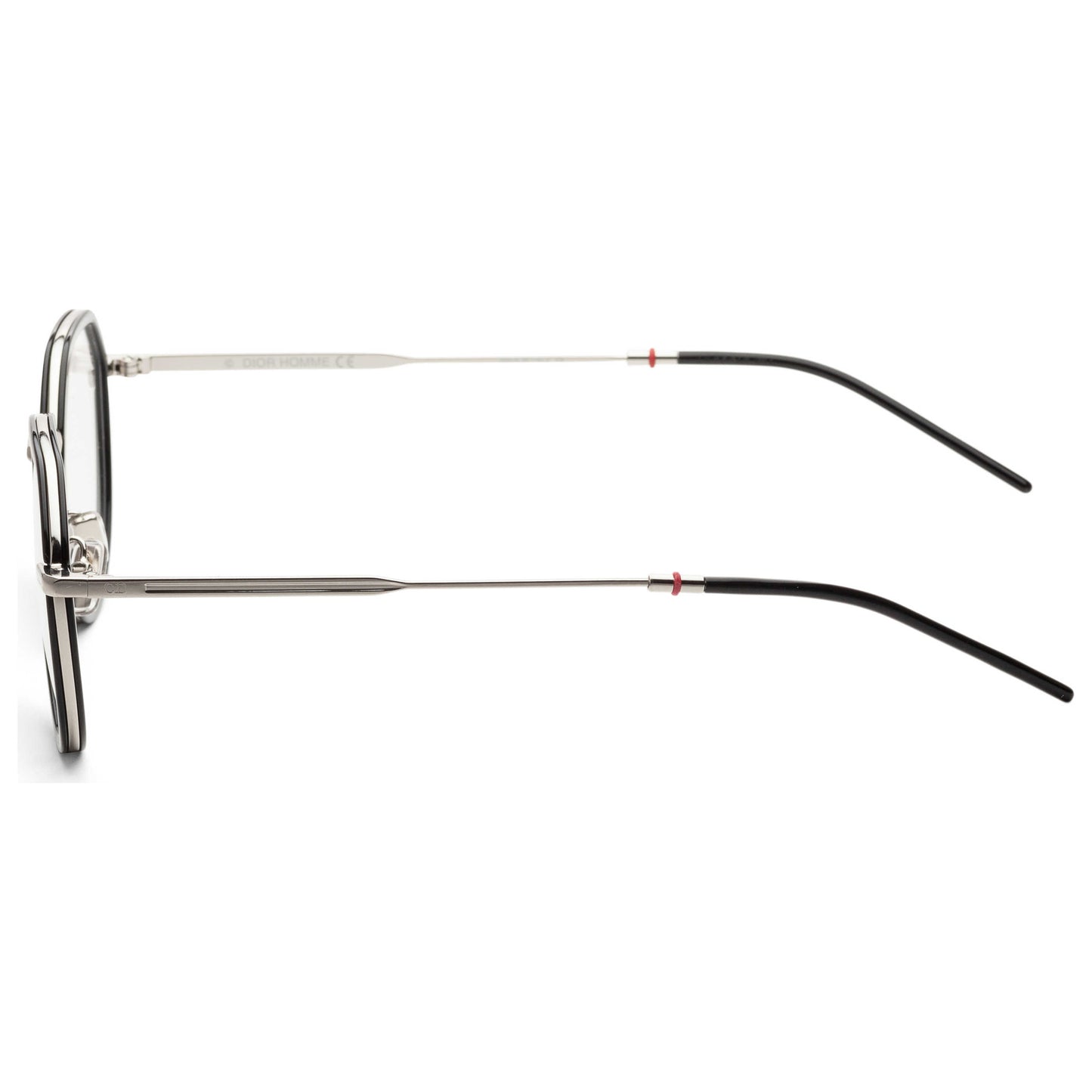 Left view of Christian Dior Homme Black Tie Men's Opticals DIOR0228-0CSA-50-19