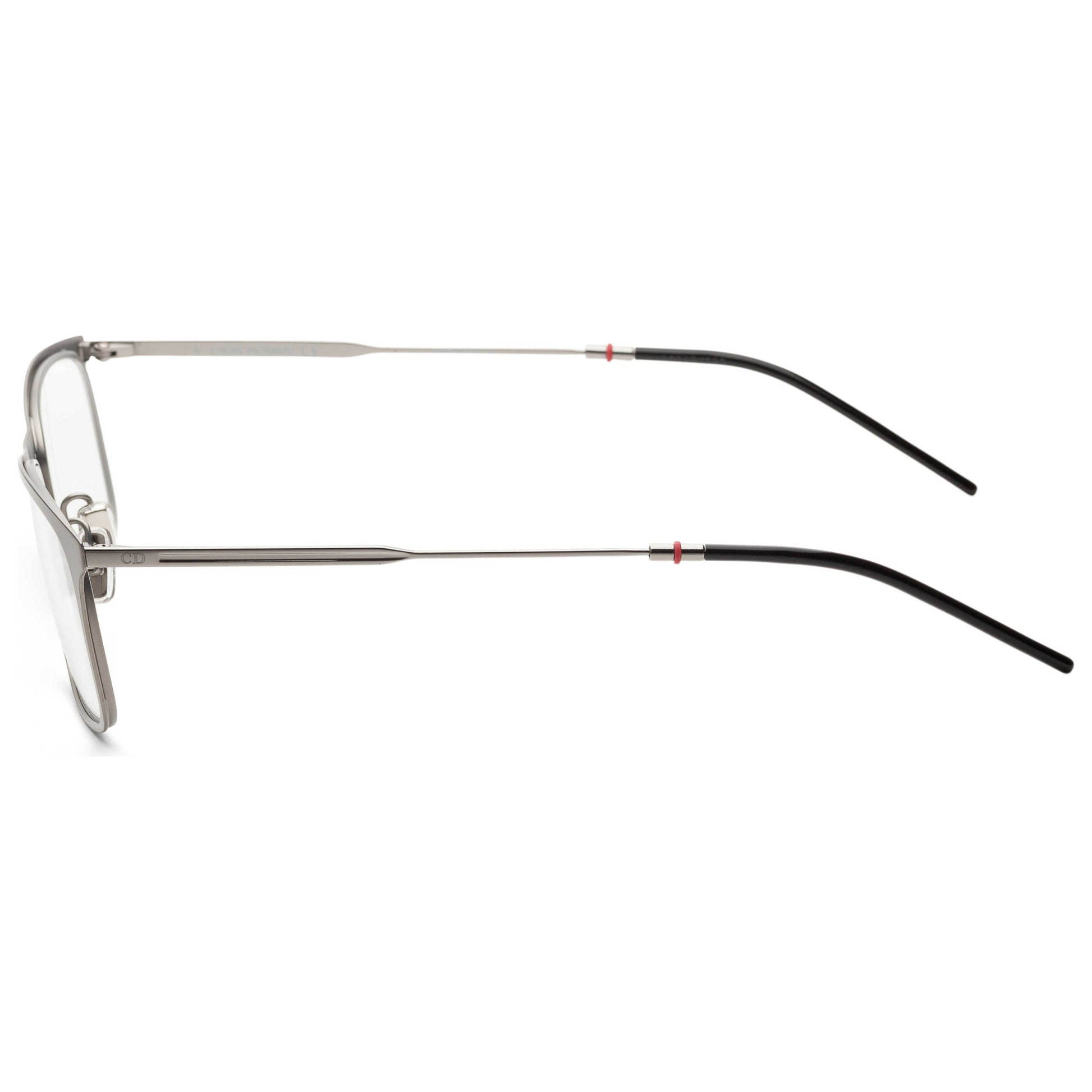 Left view of Christian Dior Homme Black Tie Men's Opticals DIOR0235-0R81-55-17