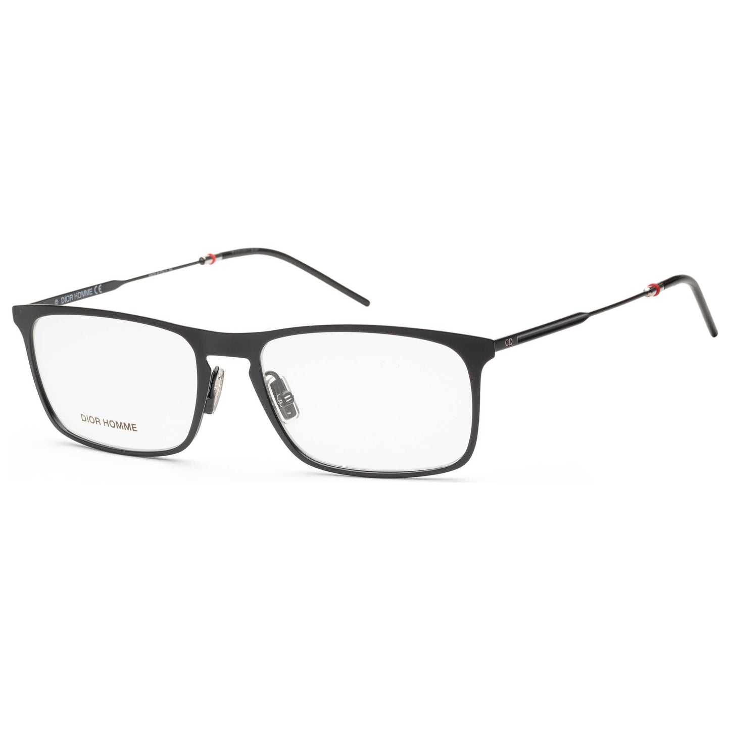 Front view of Christian Dior Homme Black Tie Men's Opticals DIOR0235-3-55-17