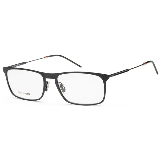 Front view of Christian Dior Homme Black Tie Men's Opticals DIOR0235-3-55-17