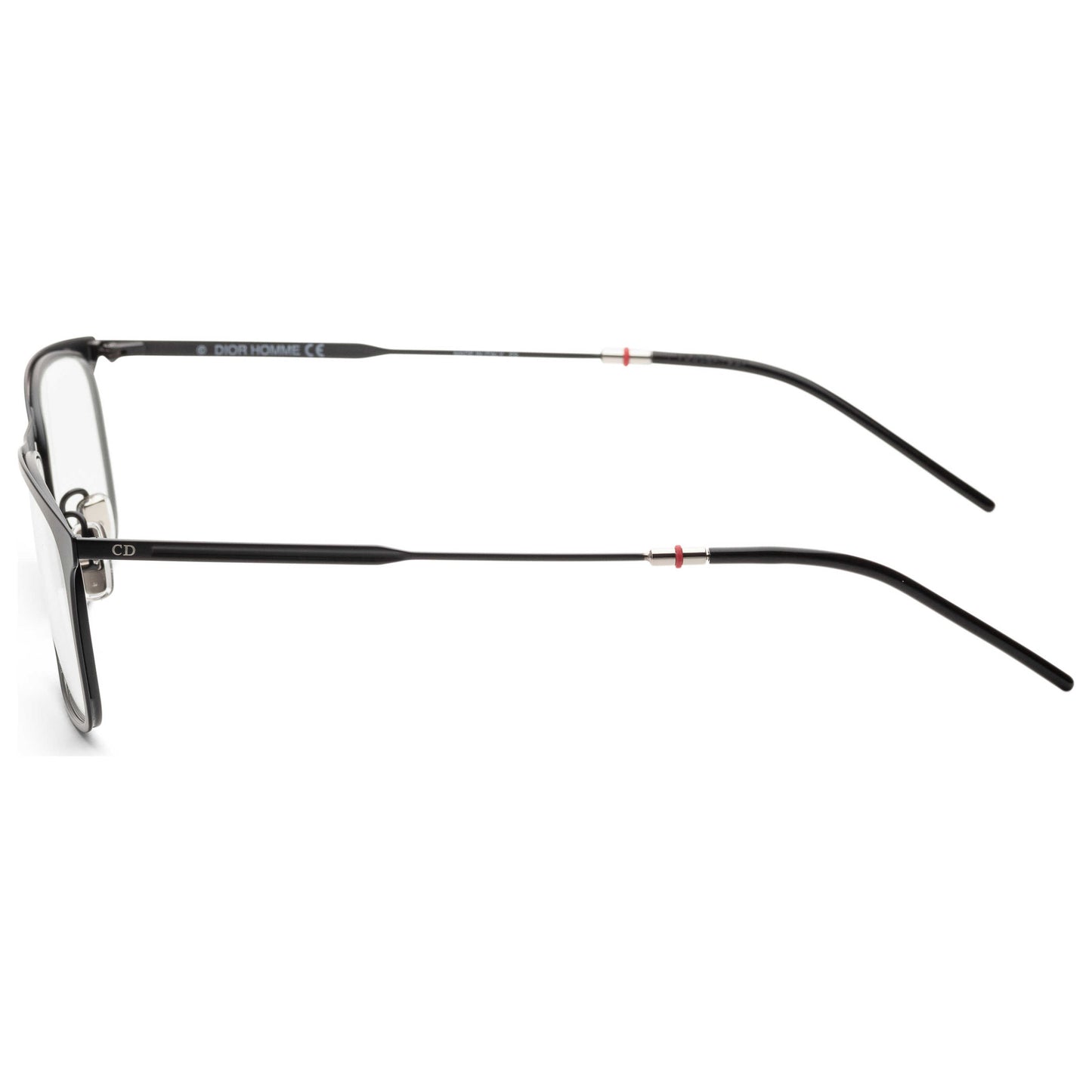 Left view of Christian Dior Homme Black Tie Men's Opticals DIOR0235-3-55-17