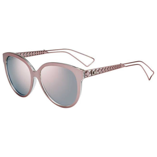 Front view of Christian Dior Diorama Women's Sunglasses DIORAMA2S-TGW-0J
