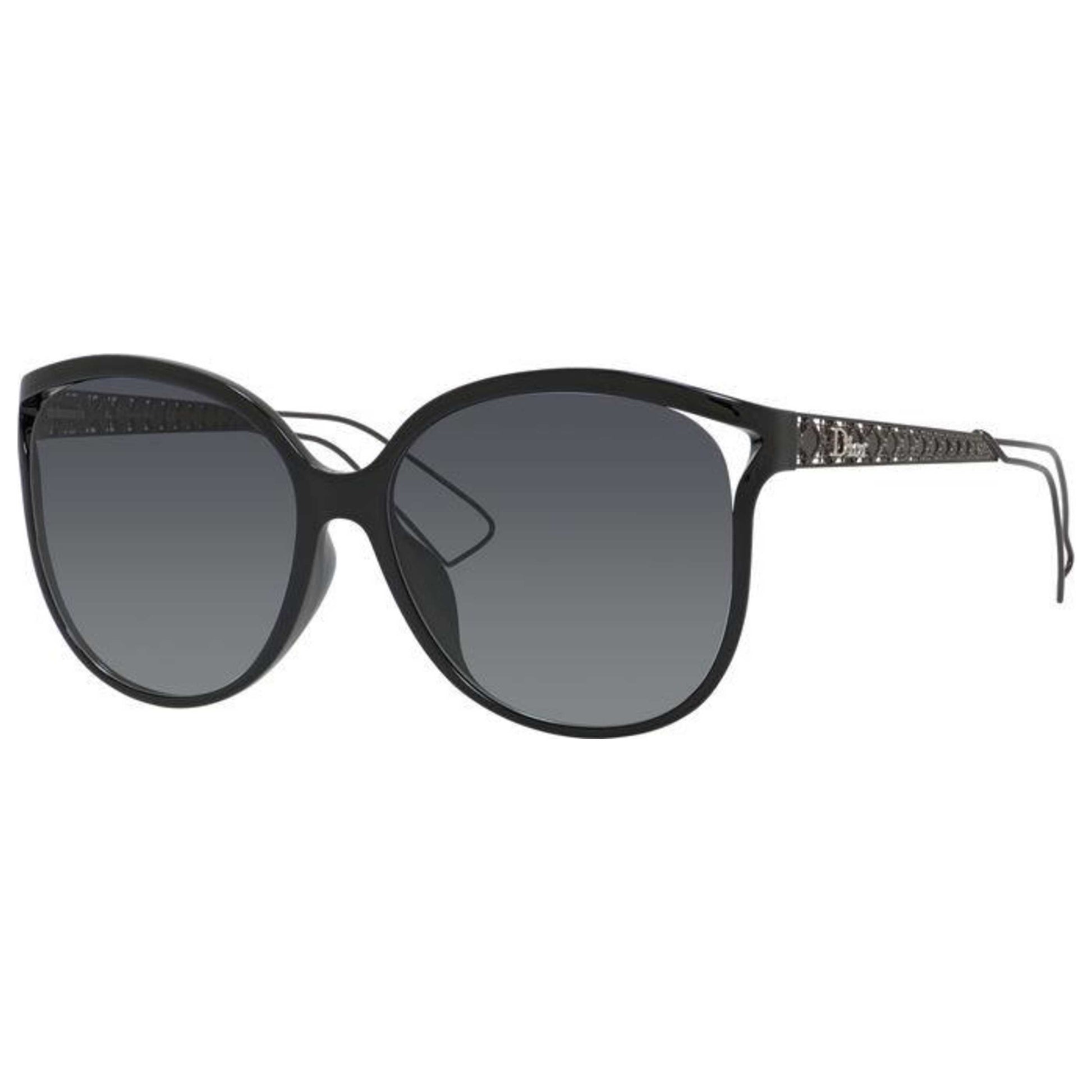 Front view of Christian Dior Diorama Women's Sunglasses DIORAMA3FS-TGX-HD