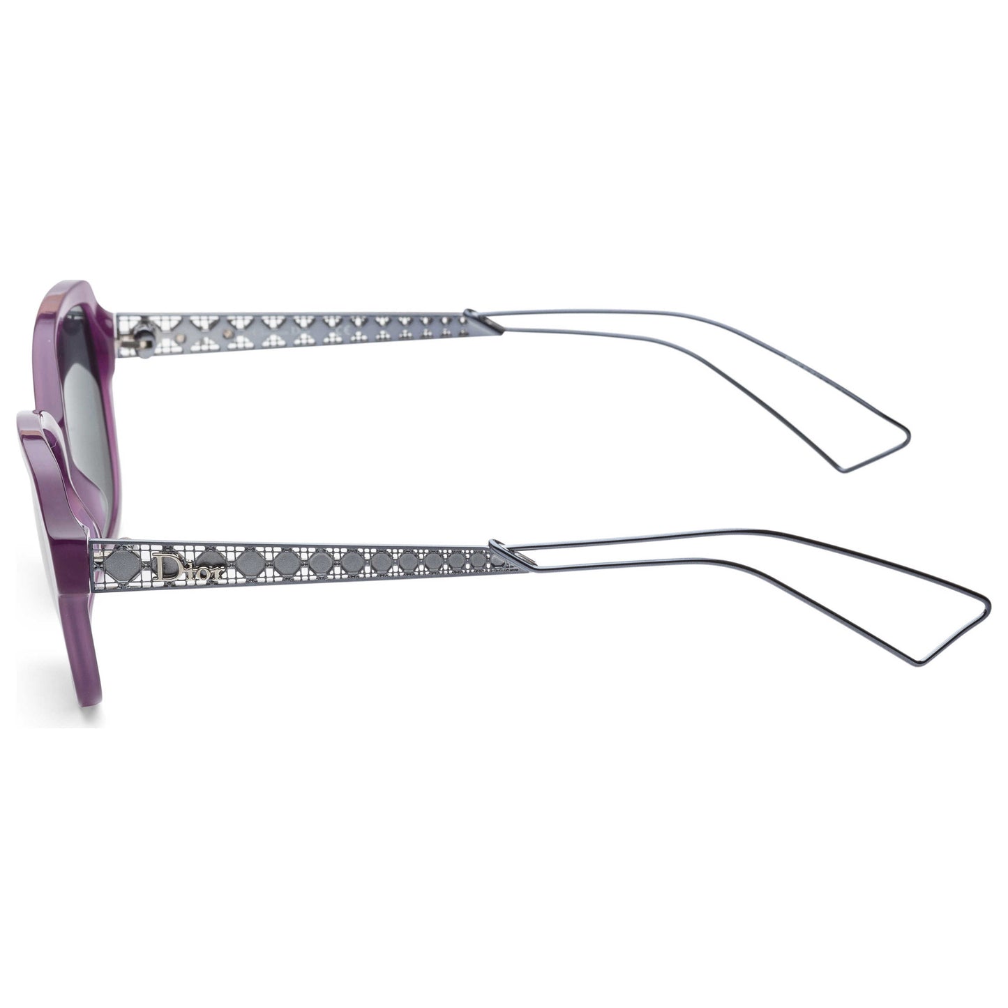 Left view of Christian Dior Diorama Women's Sunglasses DIORAMA5F-SBK-T9