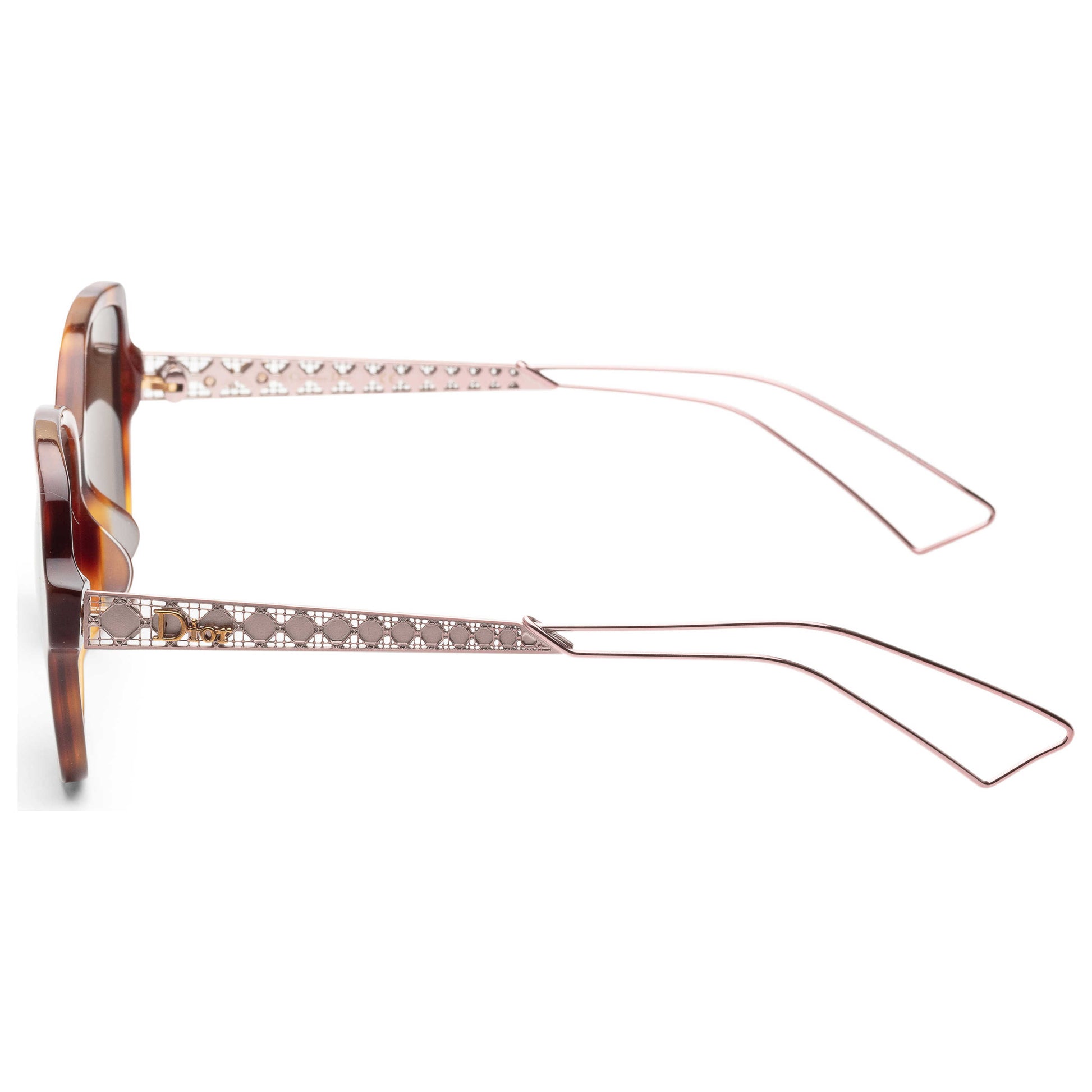 Left view of Christian Dior Diorama Women's Sunglasses DIORAMA5F-TH3-EJ