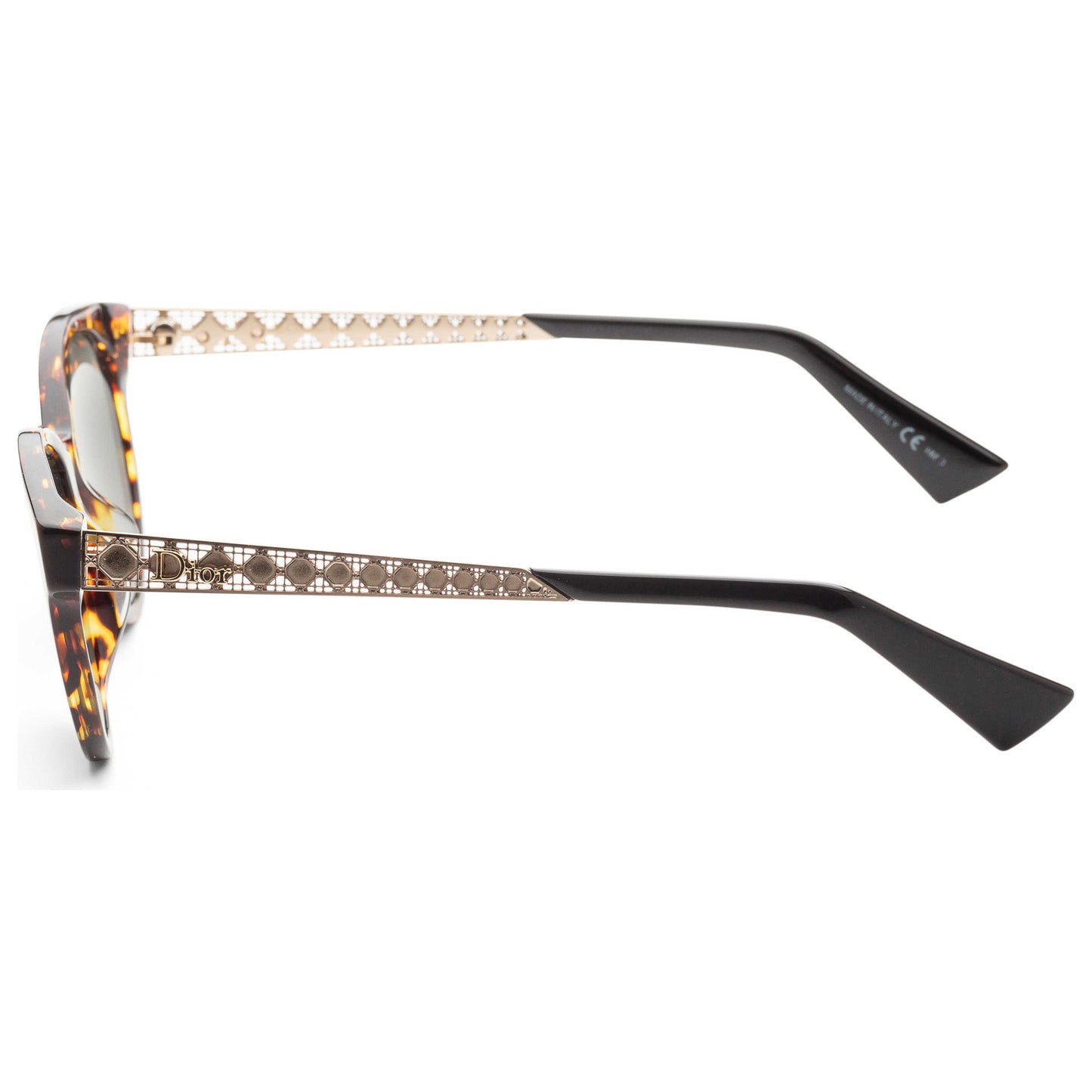 Left view of Christian Dior Diorama Women's Sunglasses DIORAMA7S-02IK-QT