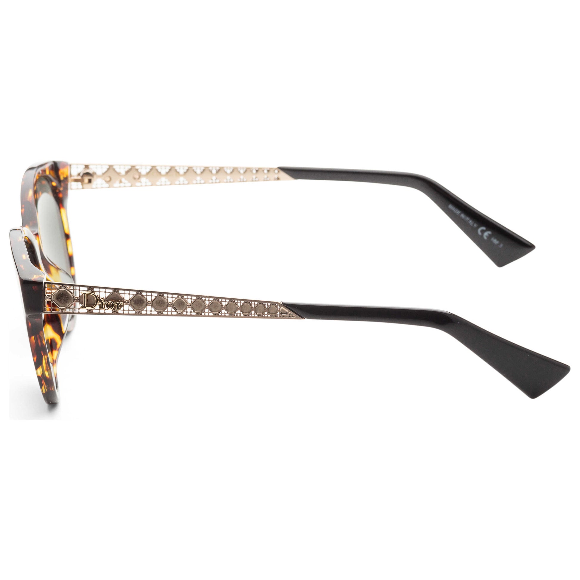 Left view of Christian Dior Diorama Women's Sunglasses DIORAMA7S-02IK-QT