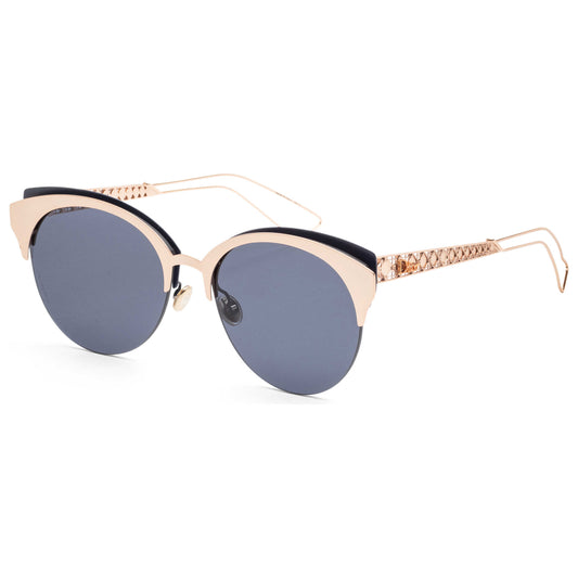 Front view of Christian Dior Diorama Club Women's Sunglasses DIORAMACLUB-02BN-55