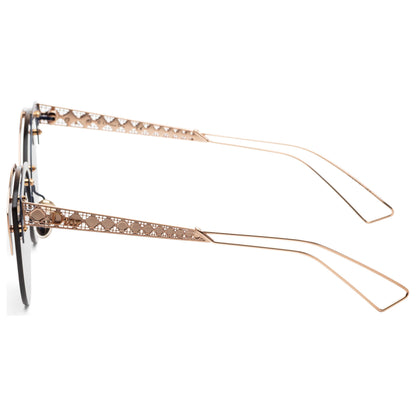 Left view of Christian Dior Diorama Club Women's Sunglasses DIORAMACLUB-02BN-55