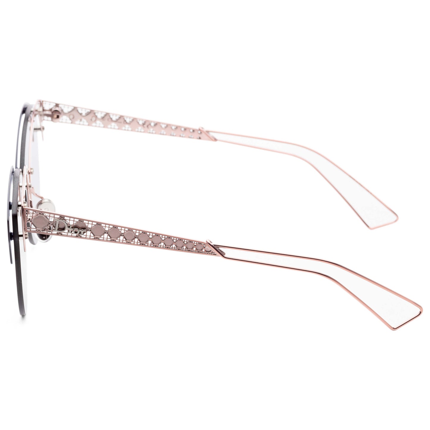 Left view of Christian Dior Diorama Club Women's Sunglasses DIORAMACLUB-55-0FBX