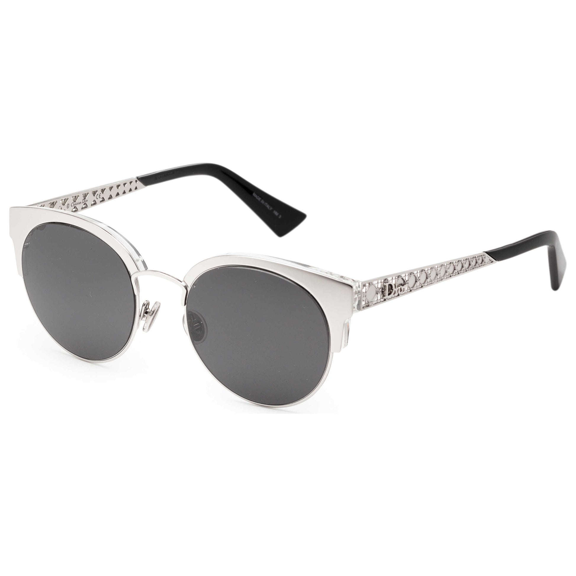 Front view of Christian Dior Diorama Mini Women's Sunglasses DIORAMINIS-0010-50O7