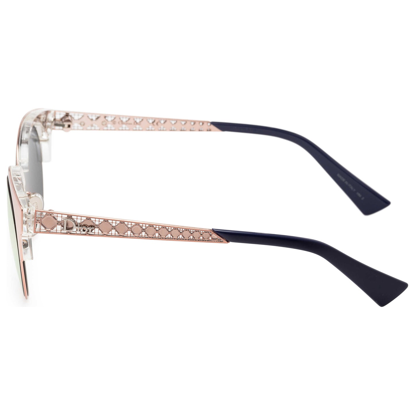 Back view of Christian Dior Diorama Mini Women's Sunglasses DIORAMINIS-0S8R-50A9