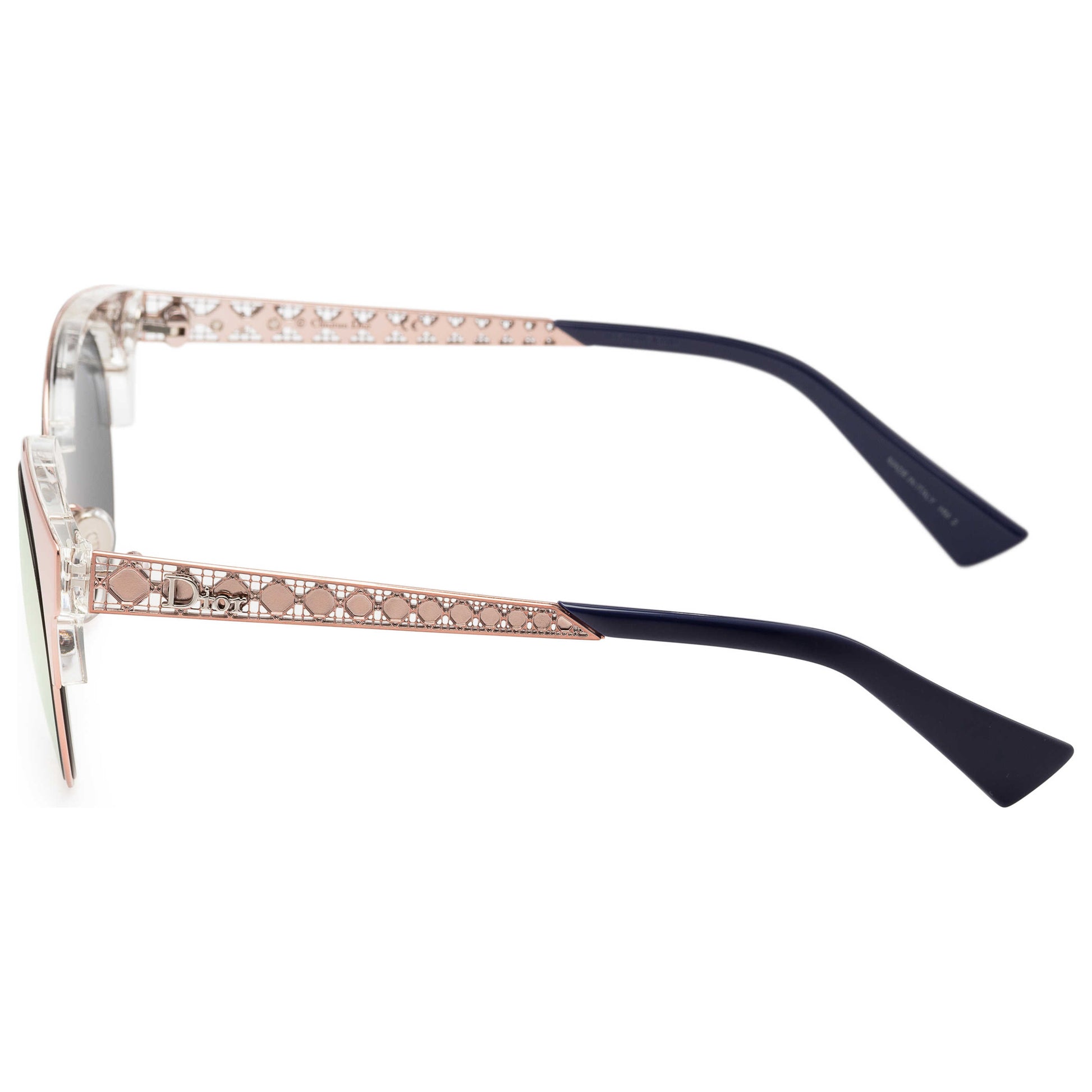 Back view of Christian Dior Diorama Mini Women's Sunglasses DIORAMINIS-0S8R-50A9