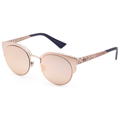 Front view of Christian Dior Diorama Mini Women's Sunglasses DIORAMINIS-0S8R-50A9
