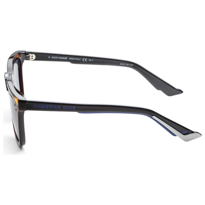 Left view of Christian Dior Homme Black Tie Men's Sunglasses DIORB241S-0EPZ-KU