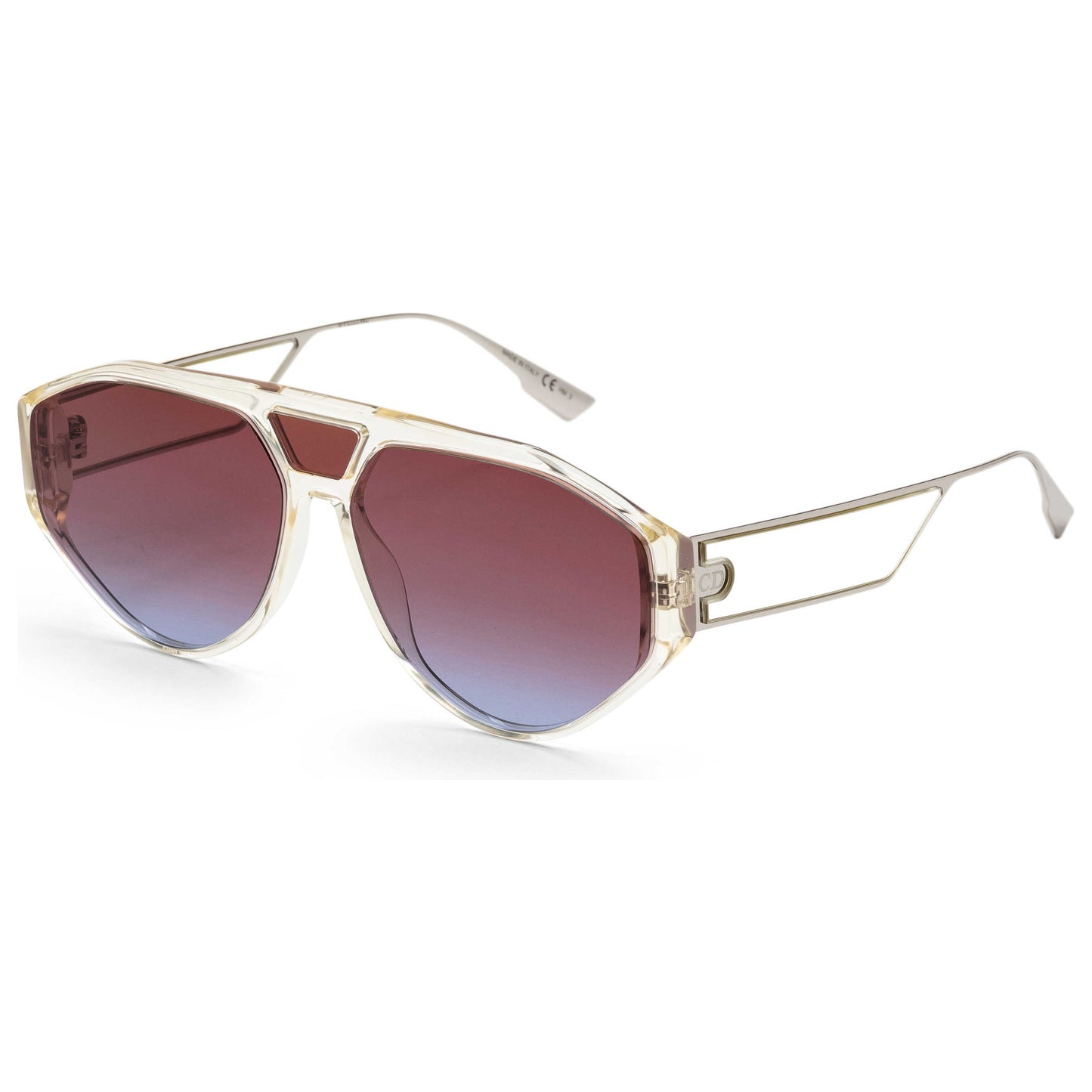 Front view of Christian Dior Clan Women's Sunglasses DIORCLAN1S-040G-YB