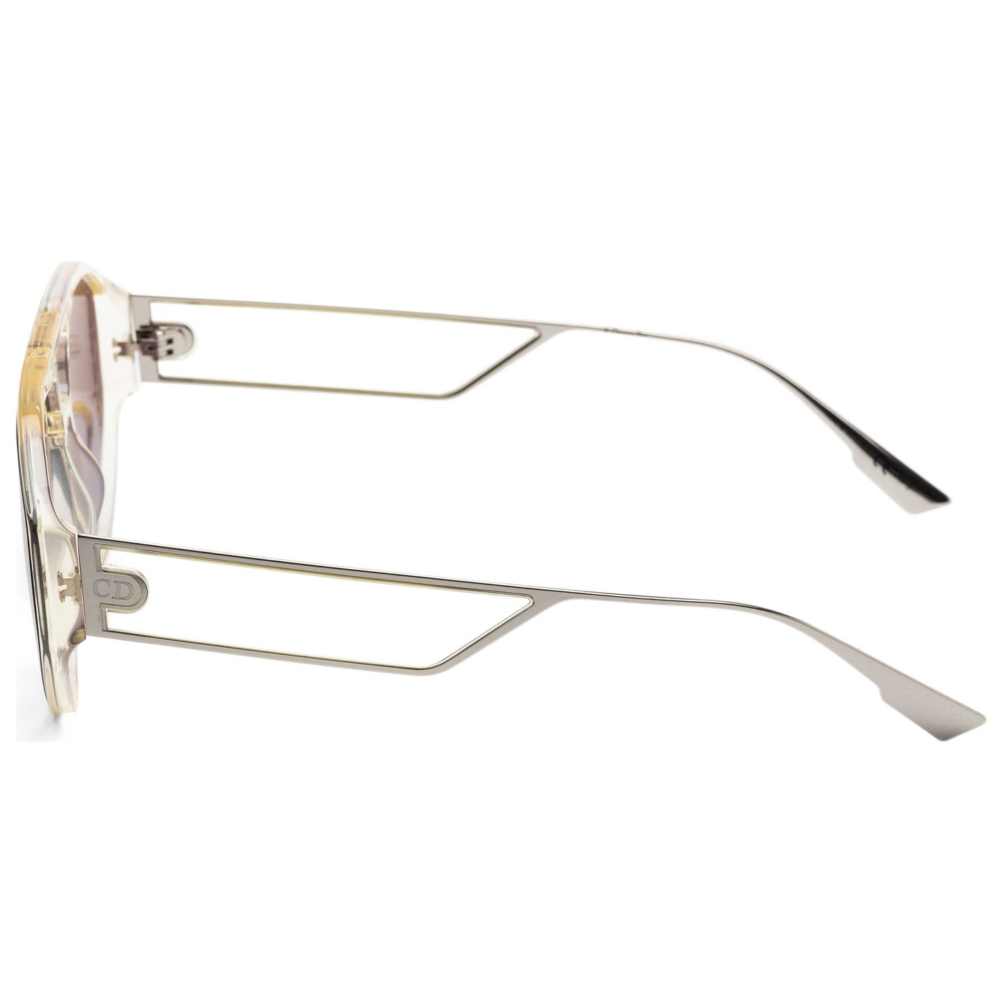 Left view of Christian Dior Clan Women's Sunglasses DIORCLAN1S-040G-YB