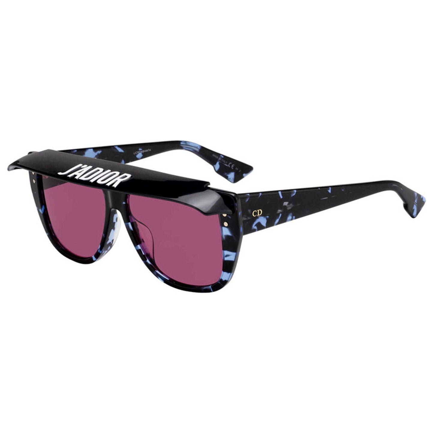 Front view of Christian Dior Club Women's Sunglasses DIORCLUB2S-0JBW-56-13