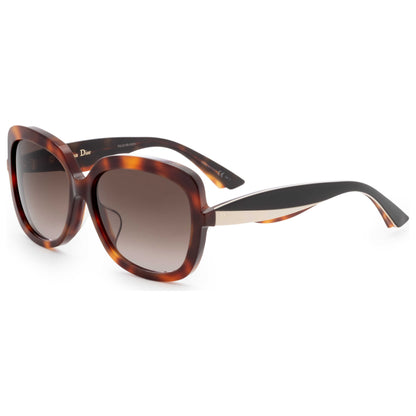 Front view of Christian Dior Envol Women's Sunglasses DIORENVOLFLWG-HA