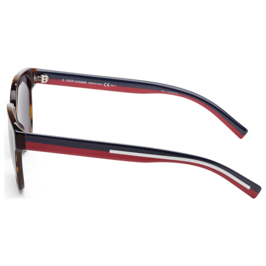 Left view of Christian Dior Flag Men's Sunglasses DIORFLAG1S-0086-IR