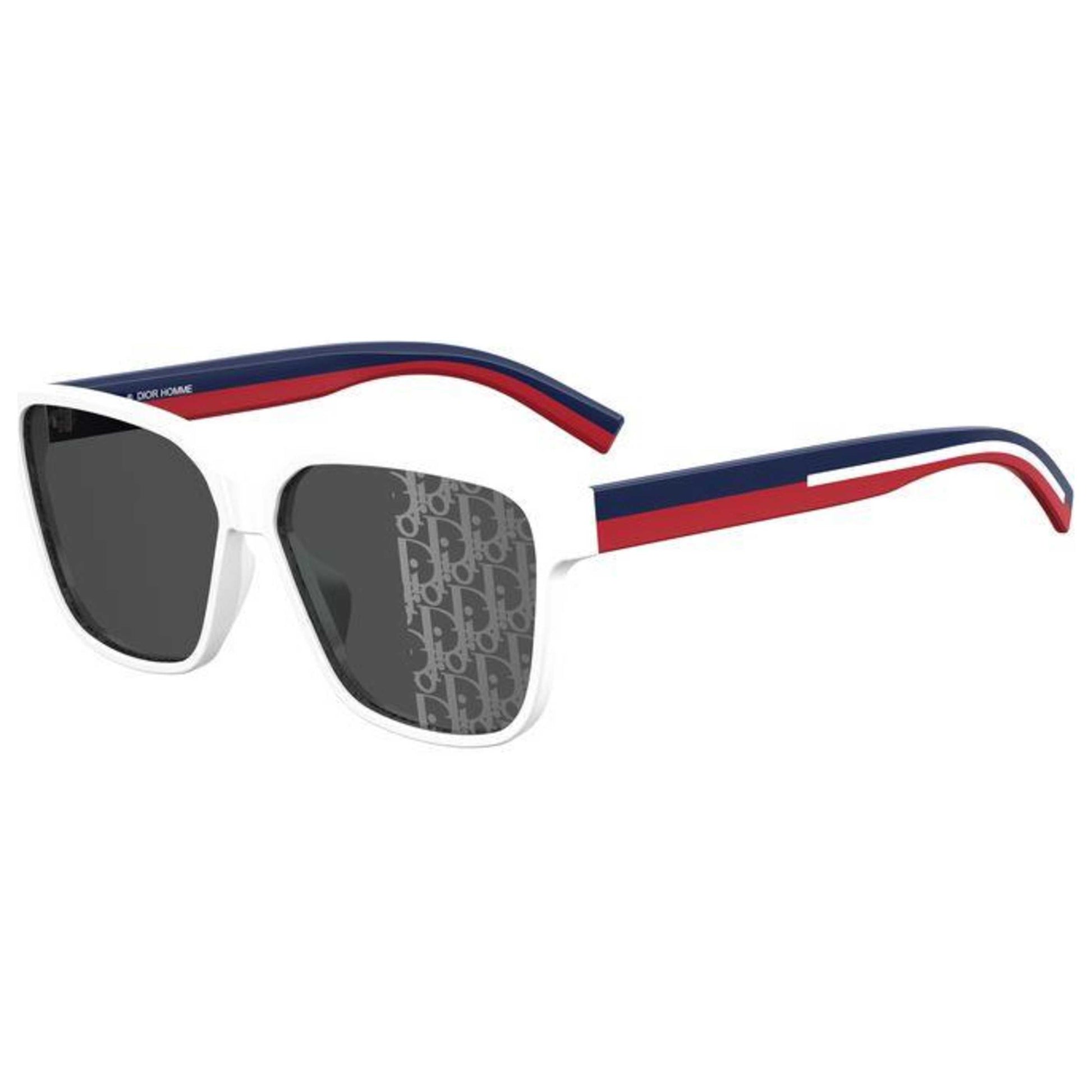 Front view of Christian Dior Flag Men's Sunglasses DIORFLAG3S-VK6-KW
