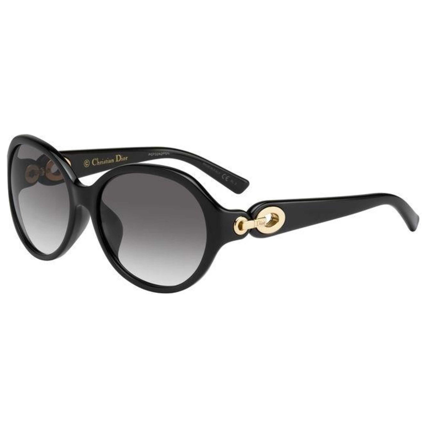 Front view of Christian Dior Diorissimo Women's Sunglasses DIORI1FNS-2ZY-Q8
