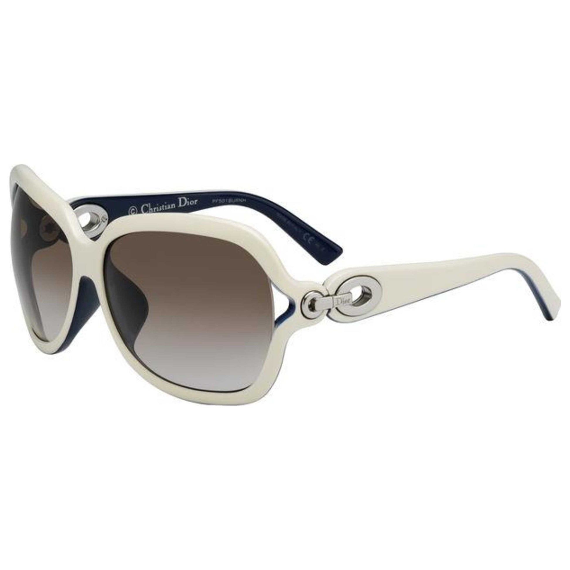 Front view of Christian Dior Diorissimo Women's Sunglasses DIORI2FNS-2VK-SL