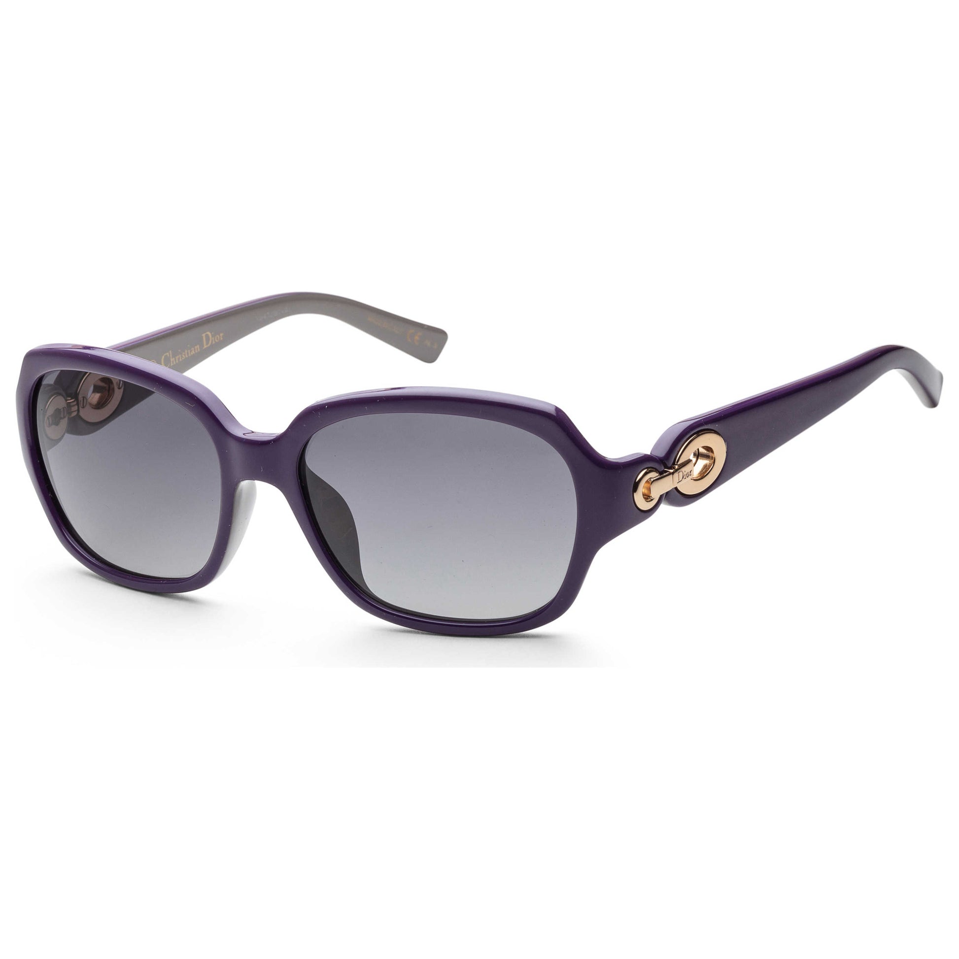 Front view of Christian Dior Diorissimo Women's Sunglasses DIORI2NS-EWR-OA