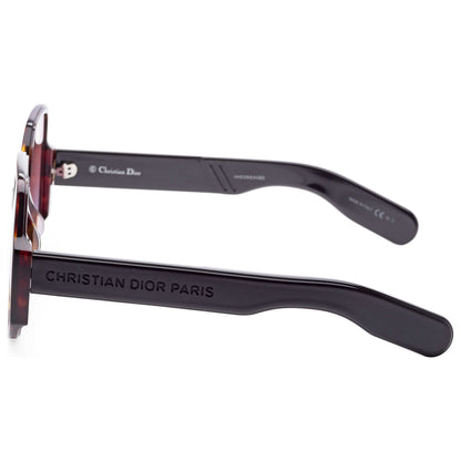 Back view of Christian Dior Inside Out Women's Sunglasses DIORINSIDEOUT1-0086-YB