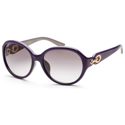 Front view of Christian Dior Diorissimo Women's Sunglasses DIORISSIMO1-F-N-S-0EWR-58-17
