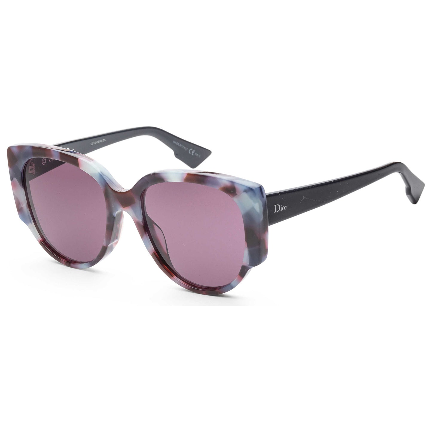 Front view of Christian Dior Night Fall Women's Sunglasses DIORNIGHTF-RJA-C6