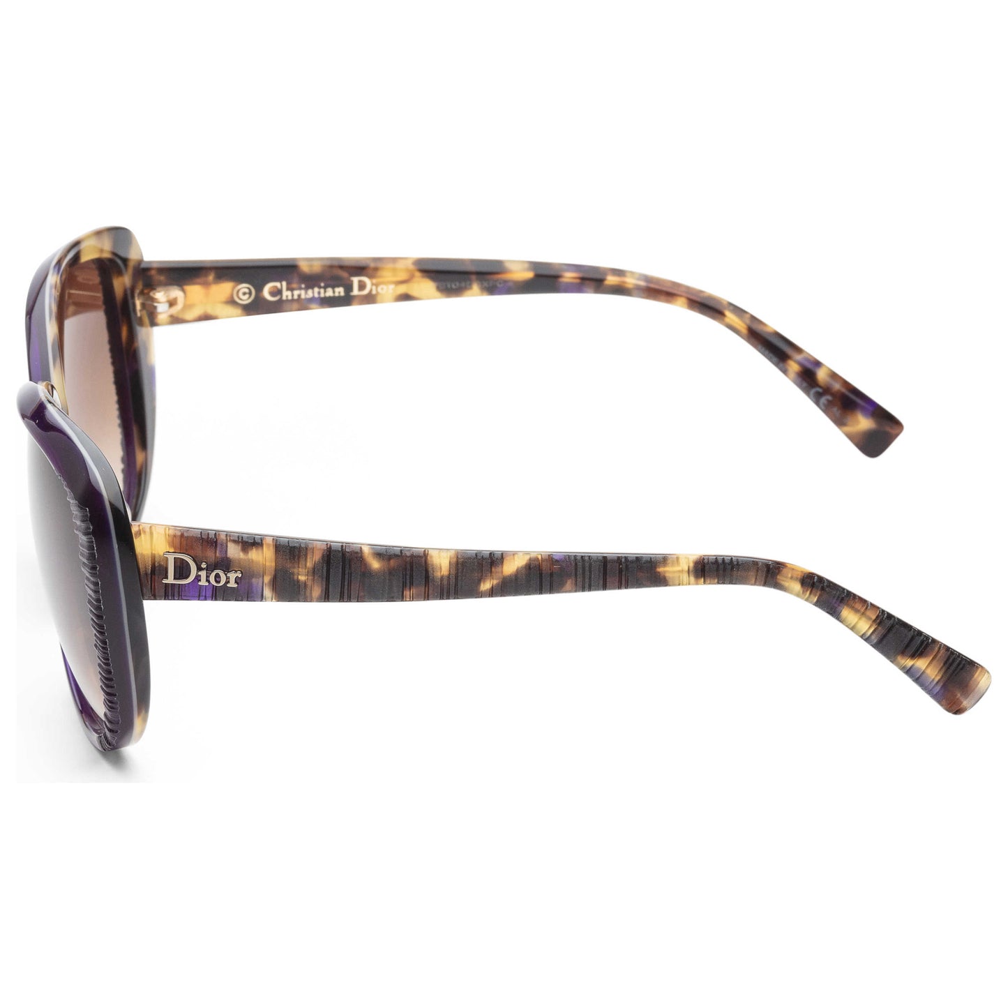 Left view of Christian Dior Sculpt Women's Sunglasses DIORSCULPT006