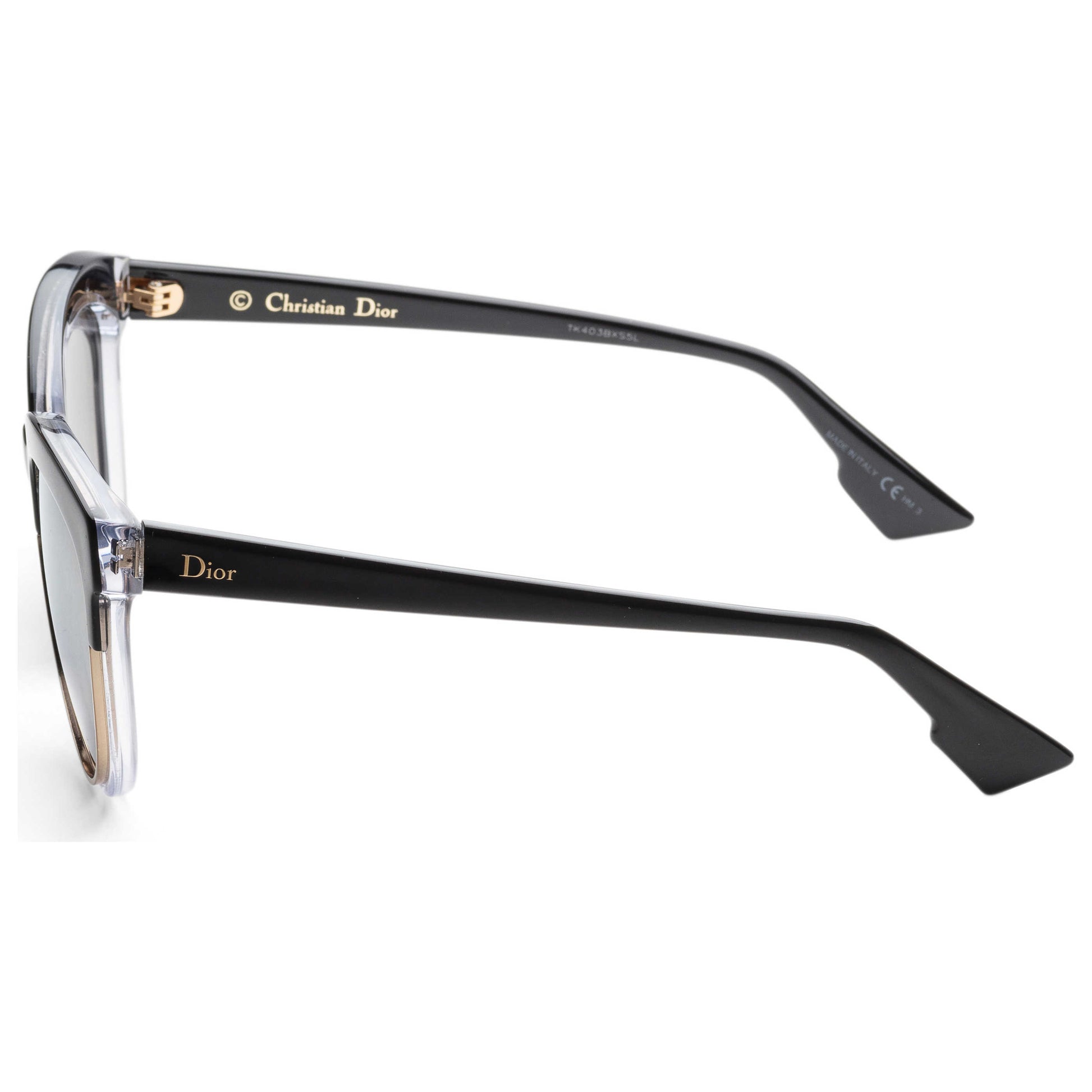 Left view of Christian Dior Sight Women's Sunglasses DIORSIGHT1K4X-96