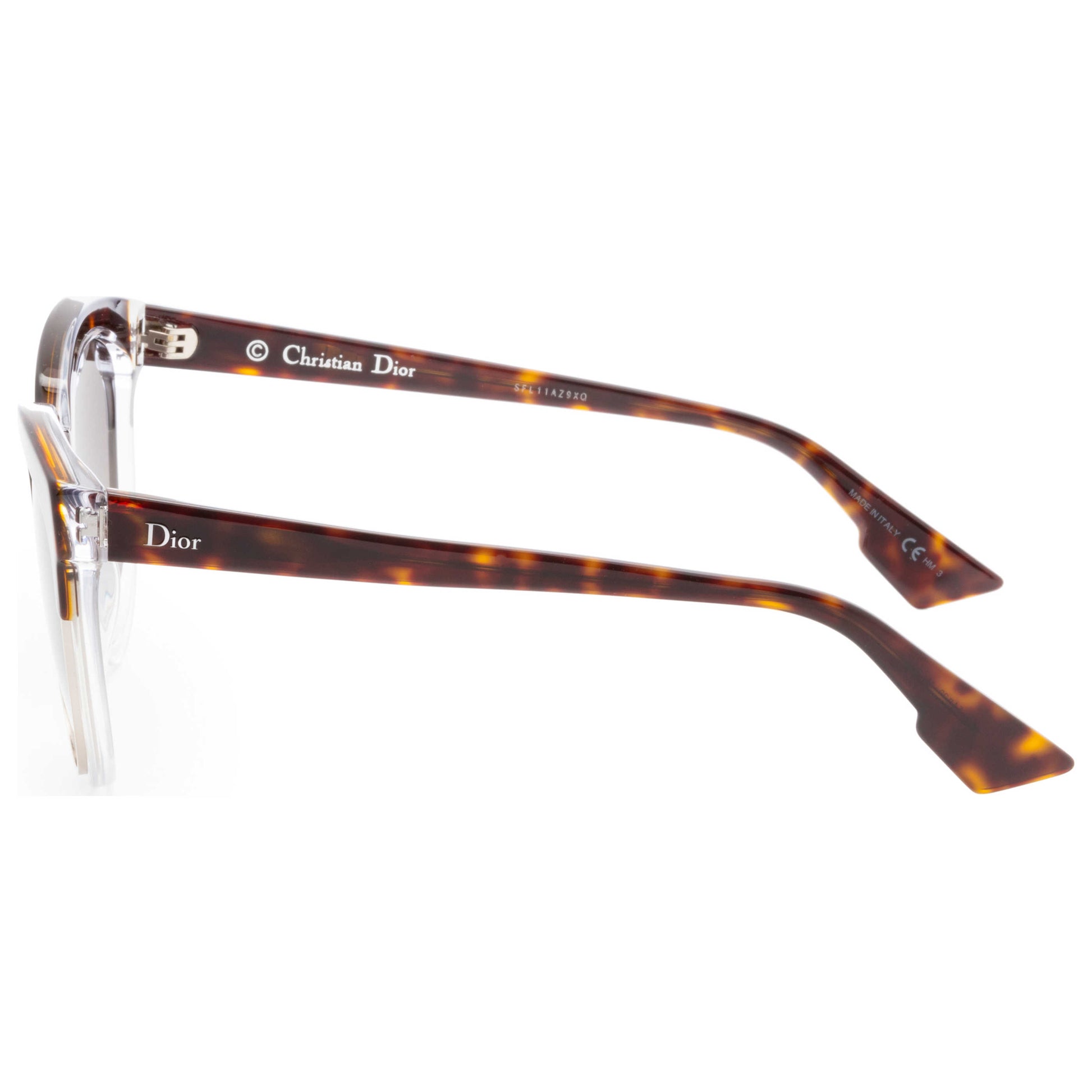 Back view of Christian Dior Sight Women's Sunglasses DIORSIGHT1REL-HA