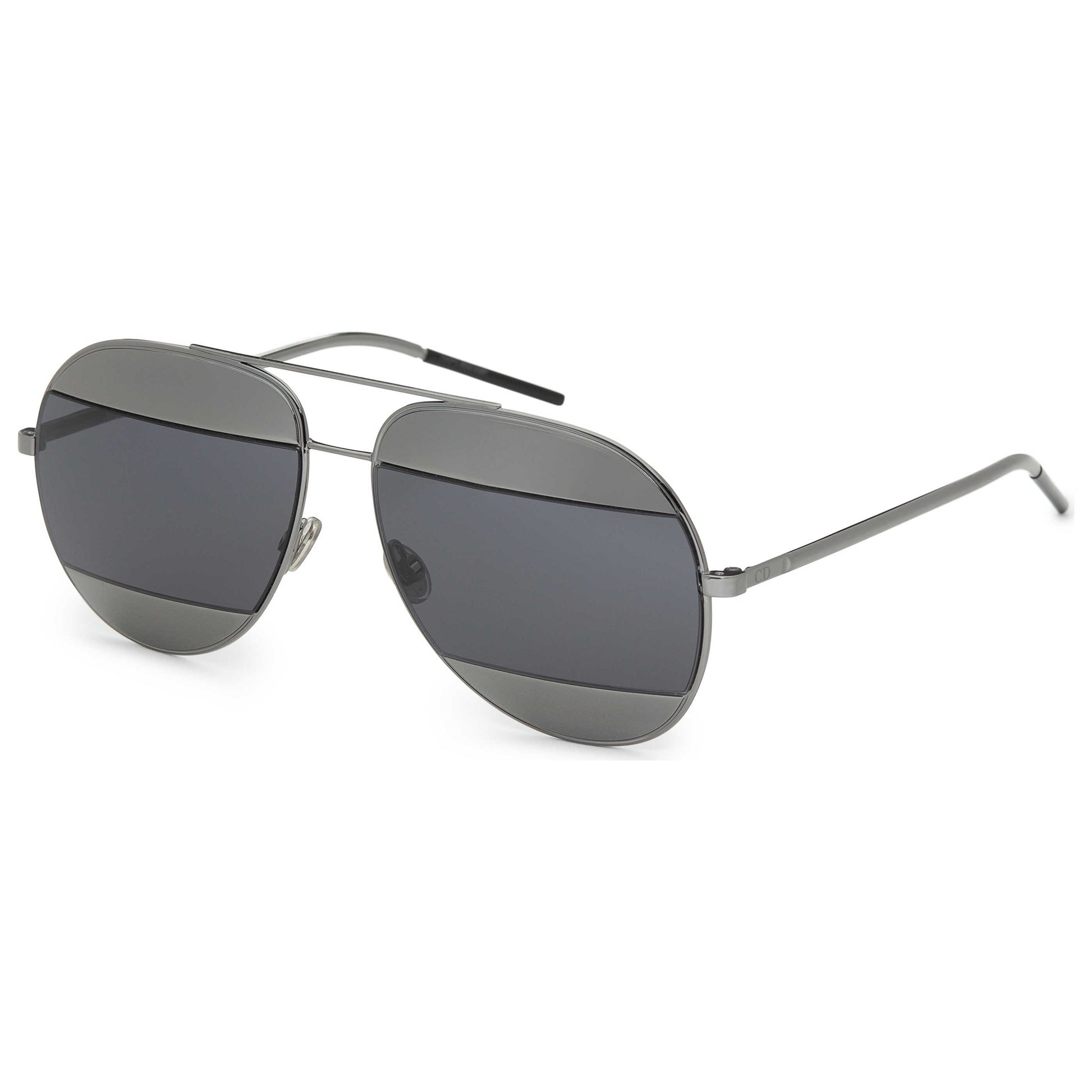 Front view of Christian Dior Split Women's Sunglasses DIORSPLIT1-0KJ1-59-14