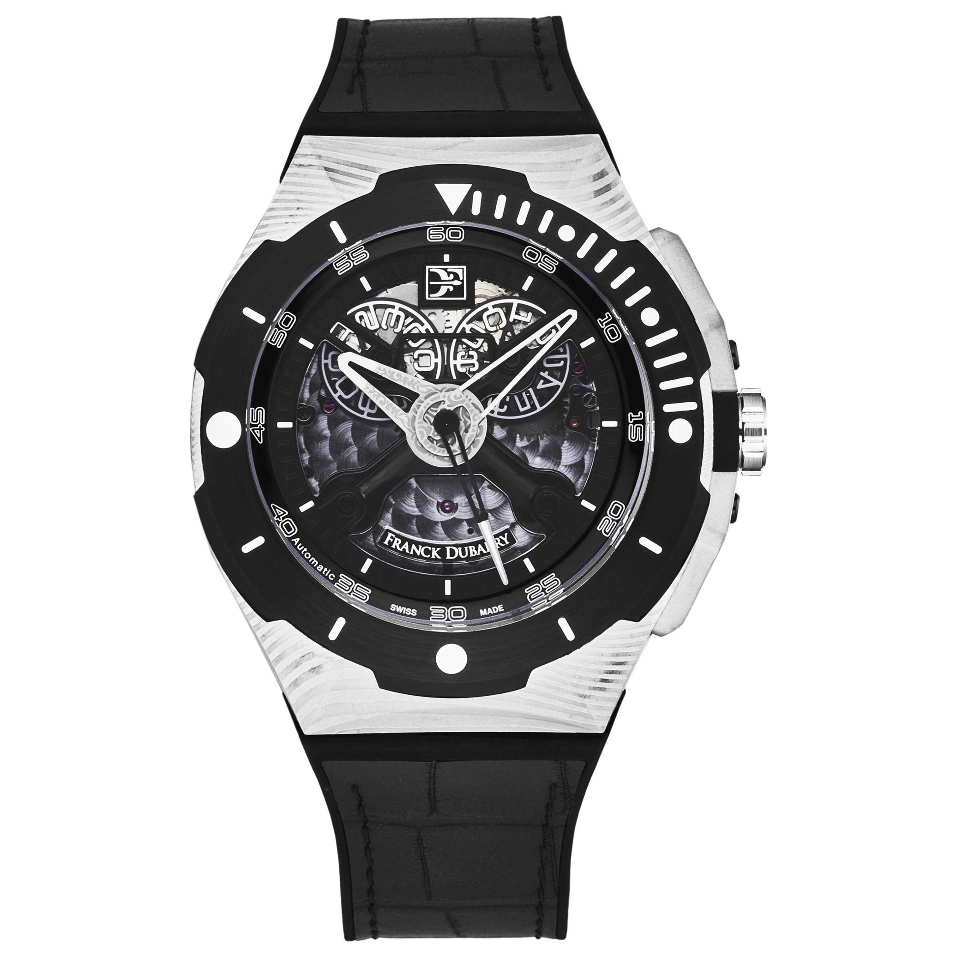 Front view of Franck Dubarry Diver Men's Automatic Watch DIV-02