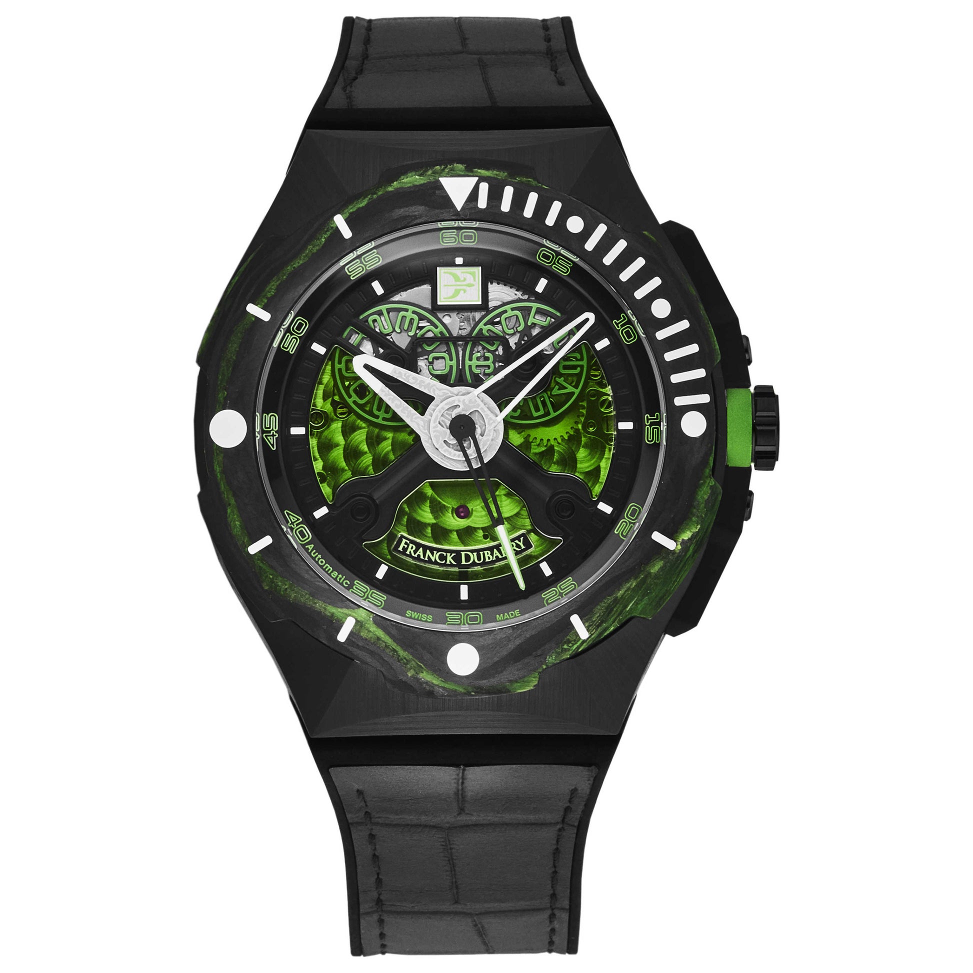 Front view of Franck Dubarry Diver Men's Automatic Watch DIV-04