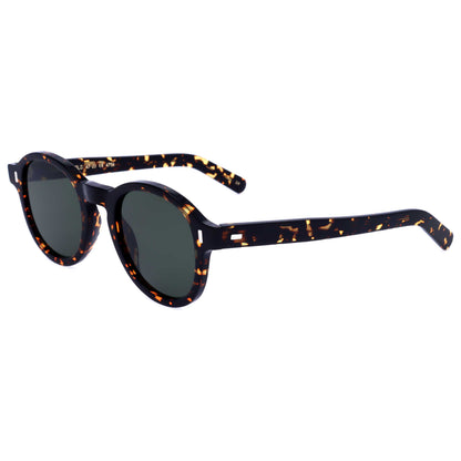 Front view of L.G.R. Unisex Sunglasses DJIBOUTI-BOLD-DARK-47