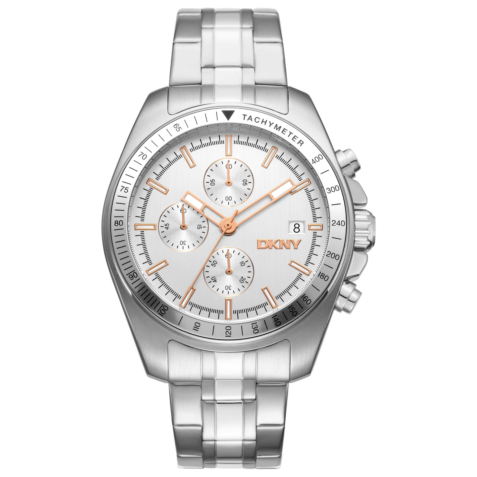 Front view of DKNY Central Park Chrono Men's Quartz Watch DK1G049M0045