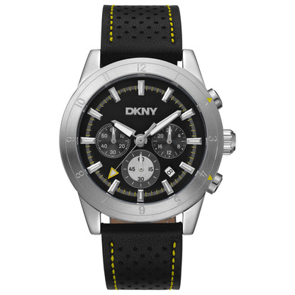Front view of DKNY Bryant Park Chrono Men's Quartz Watch DK1G051L0025