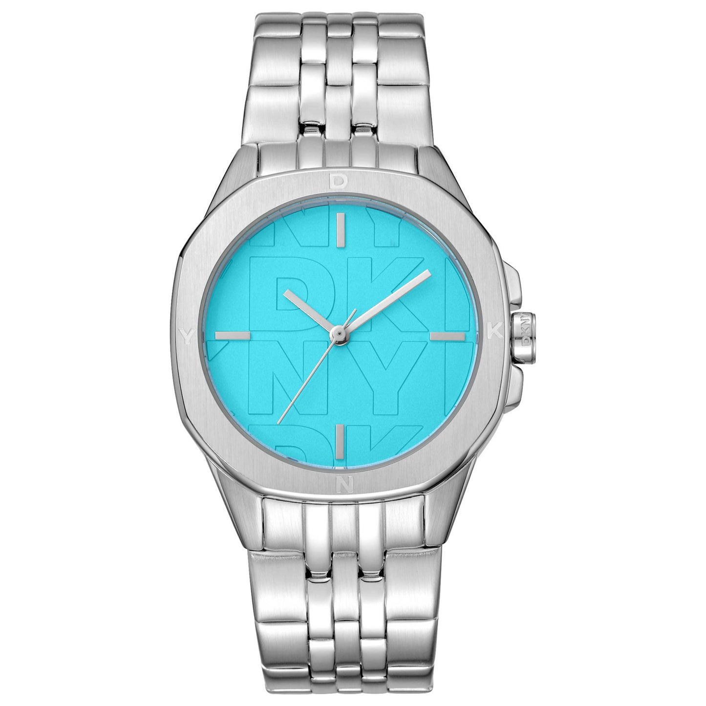 Front view of DKNY Brooklyn Midi Women's Quartz Watch DK1L012M0045