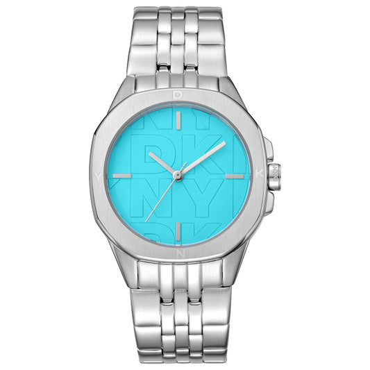Front view of DKNY Brooklyn Midi Women's Quartz Watch DK1L012M0045