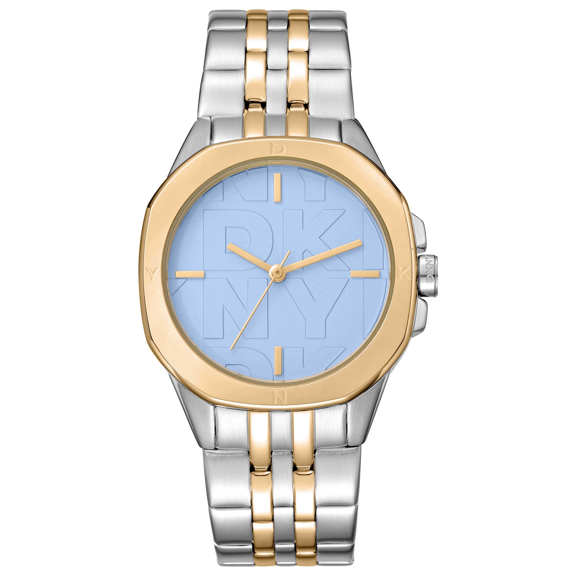 Front view of DKNY Brooklyn Midi Women's Quartz Watch DK1L012M0095