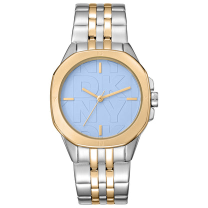 Front view of DKNY Brooklyn Midi Women's Quartz Watch DK1L012M0095