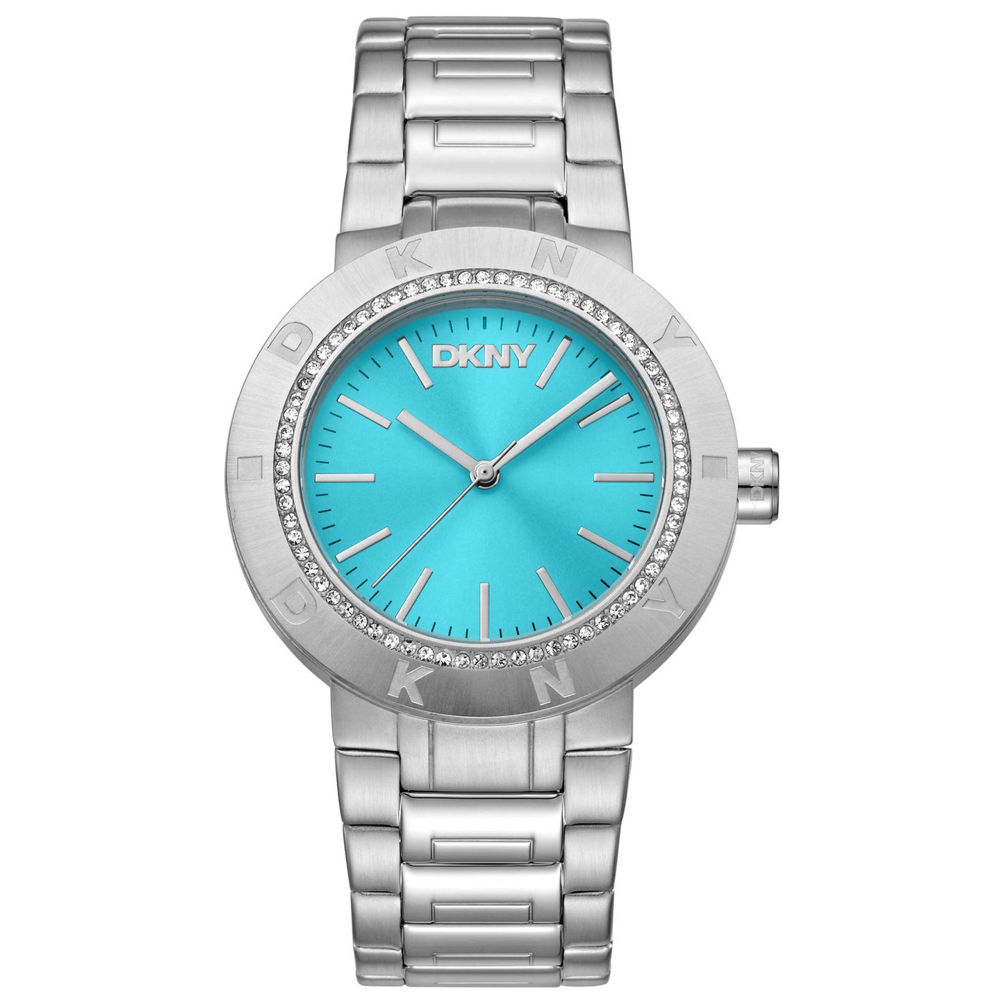 Front view of DKNY Eastside Logo Women's Quartz Watch DK1L023M0025
