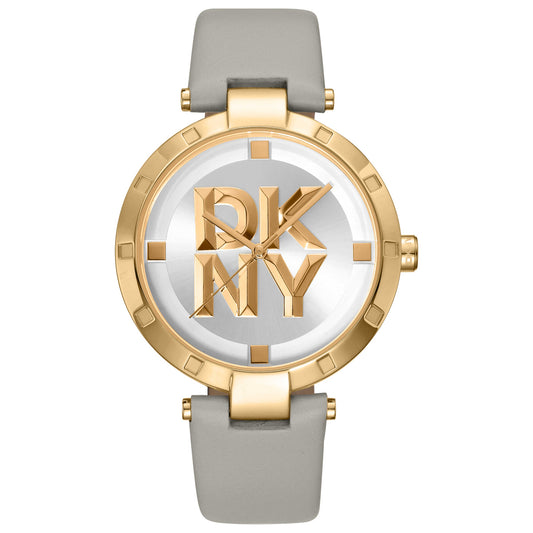 Front view of DKNY Essential Logo Women's Quartz Watch DK1L041L0025