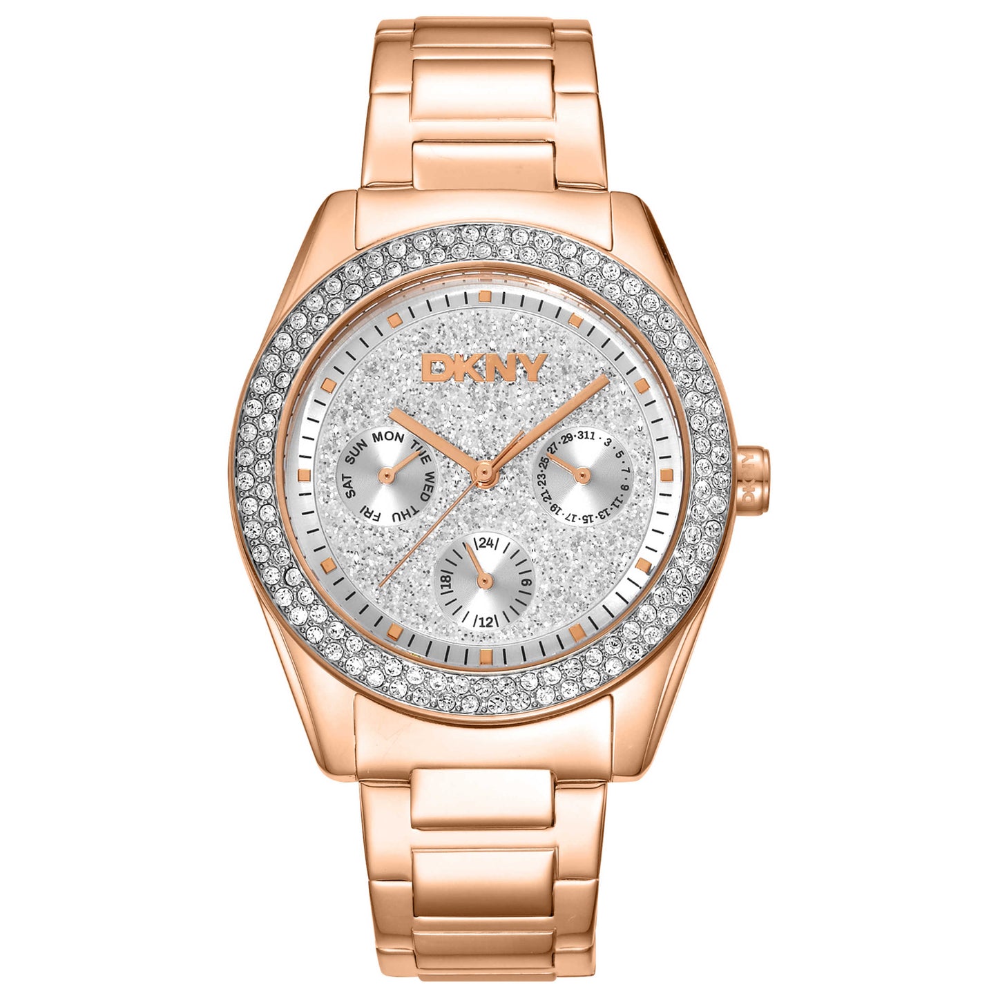 Front view of DKNY Fashion Women's Quartz Watch DK1L078M0035