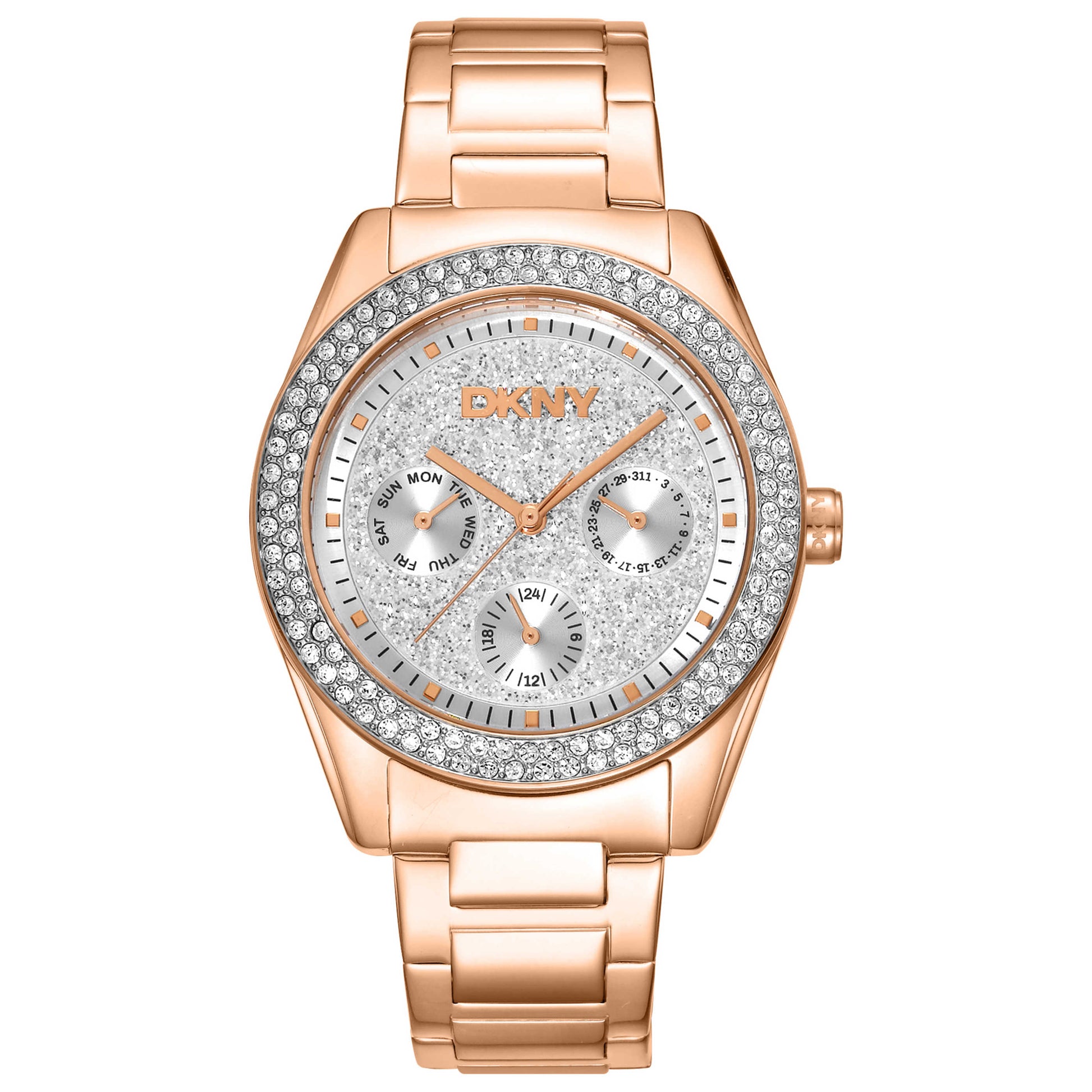 Front view of DKNY Fashion Women's Quartz Watch DK1L078M0035
