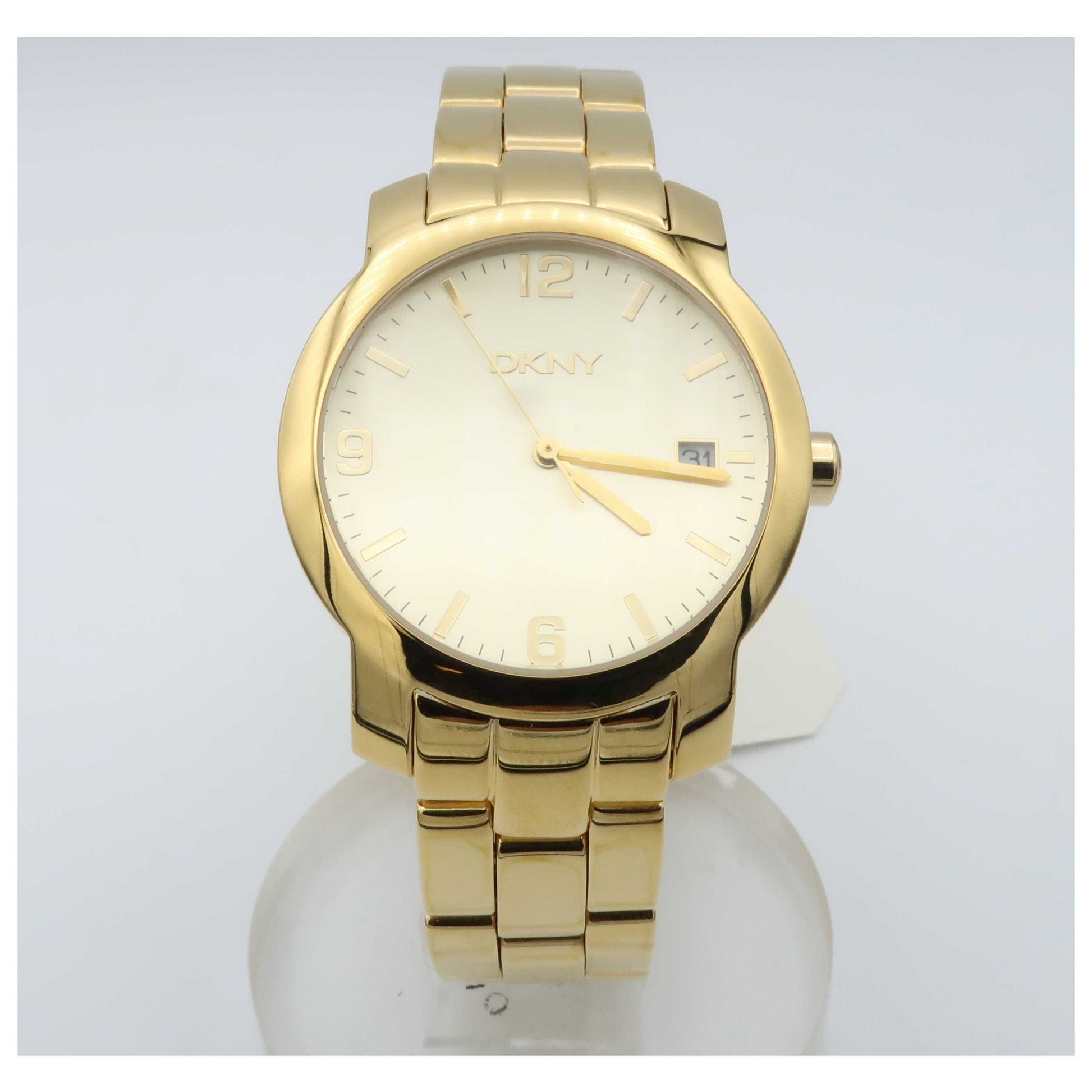 Front view of DKNY Dress Men's Quartz Watch DKNY-1035-PO3